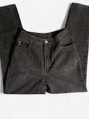 Vintage 90s BONGO High Waisted Black Denim Jeans